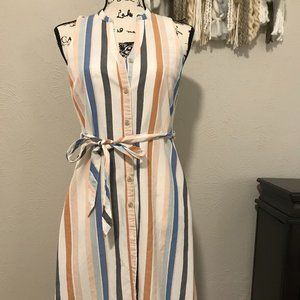 Button Down Spring Dress